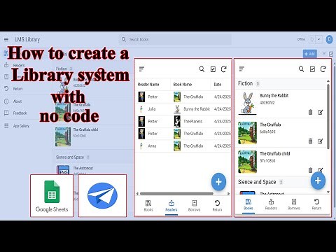 Build a Library System With No Code Part 1