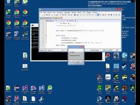 Executing VBS from a BATCH FILE