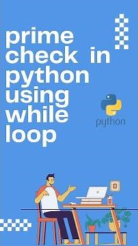 Prime Number Check in Python Using While Loop | Beginner Friendly