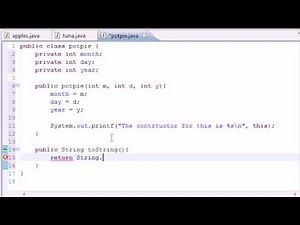 Java Programming Tutorial - 42 - toString