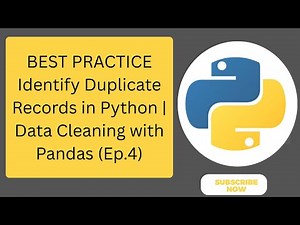 How to Identify Duplicate Rows in Pandas | Data Cleaning in Python (Step-by-Step)