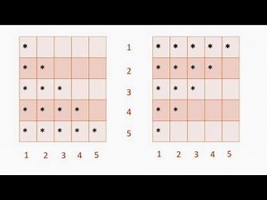 How to program pyramids using loops - 1