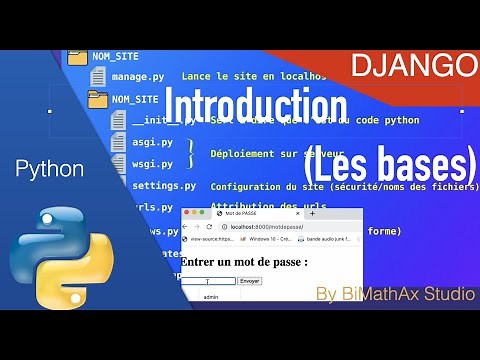 Django -- Créer son premier site web -- Python