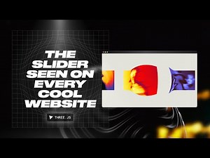 The Smoothest Three.js Image Slider That Bends As You Scroll (And Loops Forever)