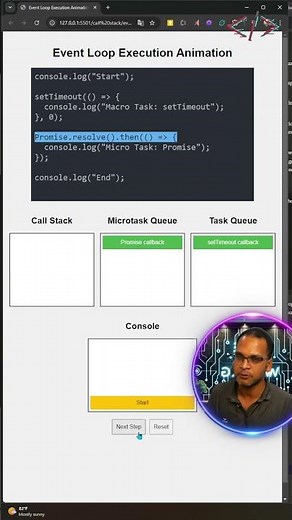 🎯 JS Event Loop: How It Executes! 🔁 #codewithkg #javascript #javacodinginterview