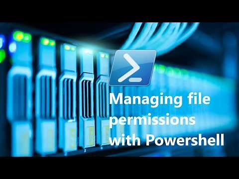 Managing File Permissions with PowerShell