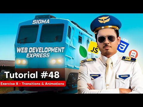 Exercise 8 - Bounce Animation | Sigma Web Development Course - Tutorial #48
