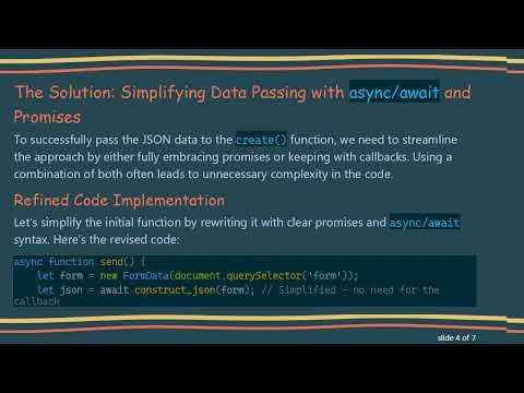 Solving the Async Function Data Passing Dilemma in JavaScript