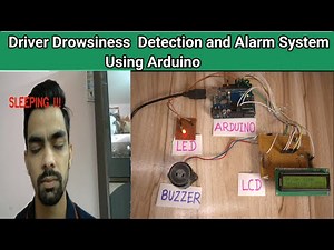 Driver Drowsiness Detection System using Arduino | driver sleep detection and alarming system