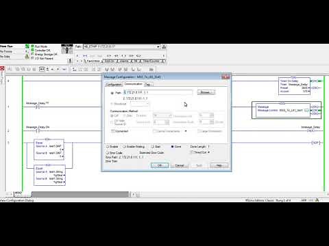 Ethernet CIP Data Table Read MSG from Compact Logix to Control Logix
