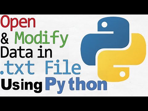 Scripting with Python - Modify a TXT file