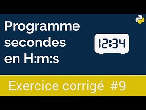 Corrected Exercise #9: Program that converts duration into hours, minutes, and seconds | Python