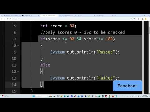 Nested If Java Tutorial