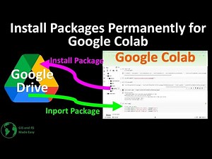 Permanently Install Python Packages in Google Colab Using Google Drive