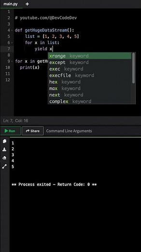 How to Use Generators and Yield in Python #python #code #development
