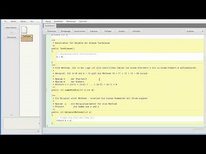 Erste Java Methode mit for Schleife zur Berechnung von Summen in BlueJ
