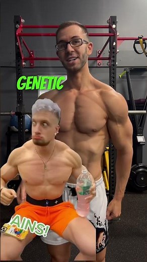 Alien Gains👽 GENETIC CONDITION vs Munz Wave🌊 MUSCLE CONTROL #aliengains #gym #mindmuscle