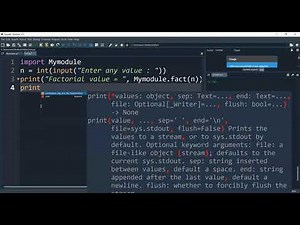 Create your own module in Python