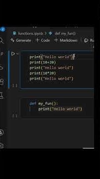 This Python Function Trick Saves Hours #Python #Learning #CodingBasics