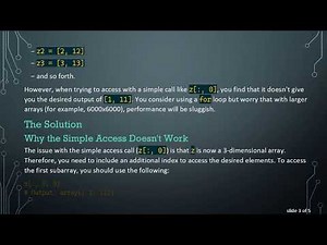 Accessing Elements in 3D Arrays Efficiently: A Guide to Iteration