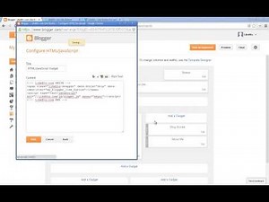 Add Like Button to Blogger Using HTML/JavaScript Gadget