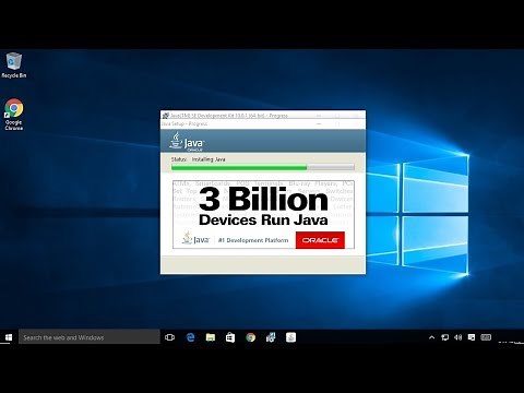 How to install Java JDK 10 on Windows 10 ( with JAVA_HOME )