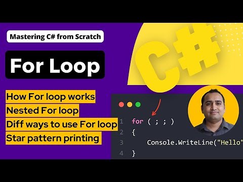 For Loop in C# with Example | C# Tutorial for Beginners