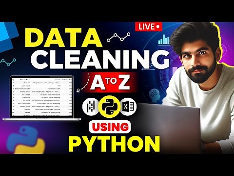 DATA CLEANING Using PYTHON for Data Analytics, Data Science & Machine Learning (Project) - LIVE