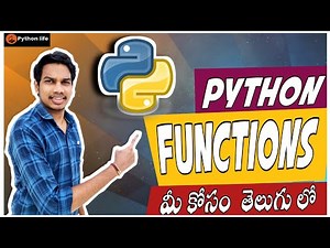 functions Python In Telugu
