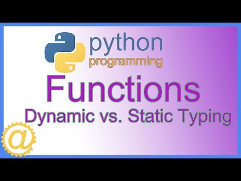 Python - Function Dynamic Typing vs Static Typing - Learn Python Programming - APPFICIAL