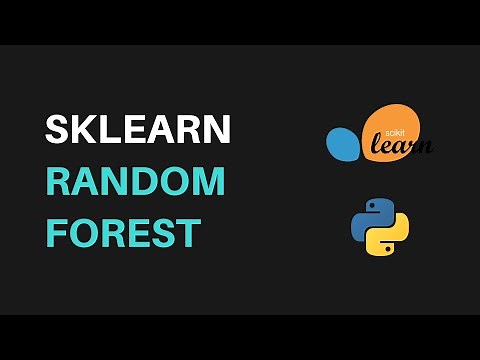 Machine Learning Tutorial - Basic sklearn Random Forest model