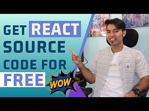 😍 How to Get My React JS Complete Video Source Code for Free In 2021