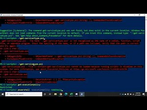 Executing PowerShell scripts and PowerShell security