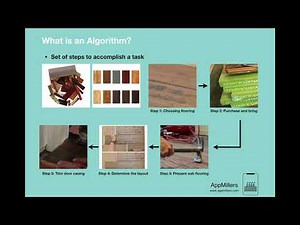 What is an algorithm?