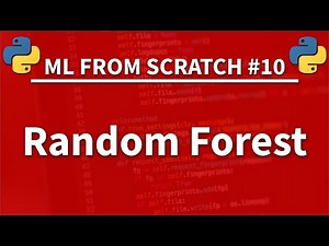 Random Forest in Python - Machine Learning From Scratch 10 - Python Tutorial