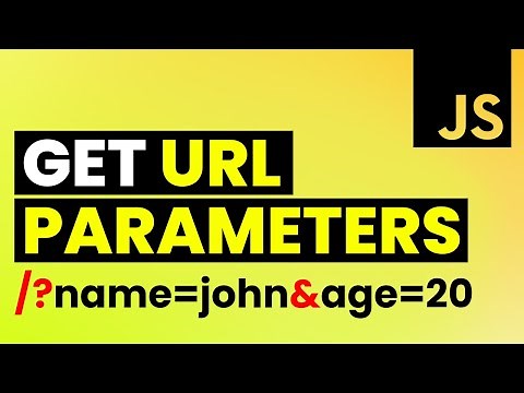 Get URL Parameters in JavaScript | URLSearchParams