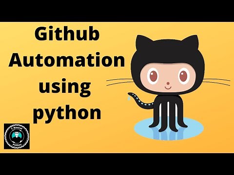 Github Automation using python || PyGithub