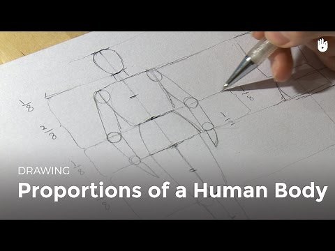 Learn how to draw easily: Learn the human body proportions