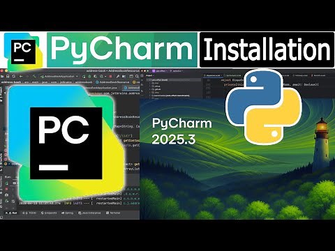 How to Install PyCharm IDE 2025.3 on Windows 10/11 [ 2026 Update ] PyCharm for Python Developers