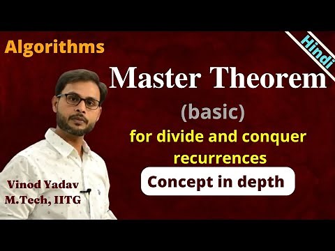 Master Theorem for divide and conquer recurrences | Master method for time complexity | shortcut