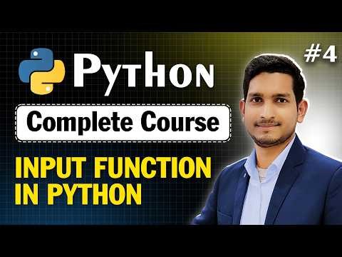 Input Function In Python