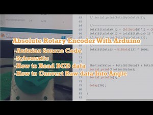 Absolute Rotary Encoder With Arduino