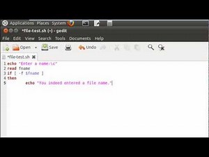 Shell Scripting Tutorial-31: Run Checks On Files