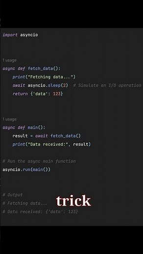 Using the `asyncio` library to handle asynchronous operations within your Python applications