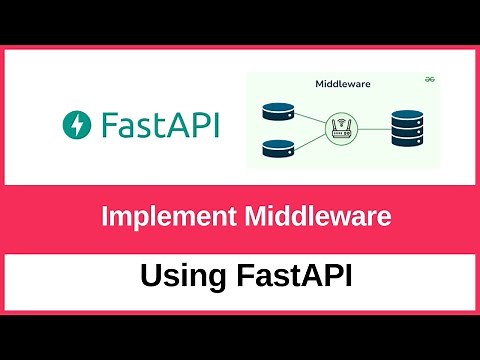 How to implement a middleware in FastAPI