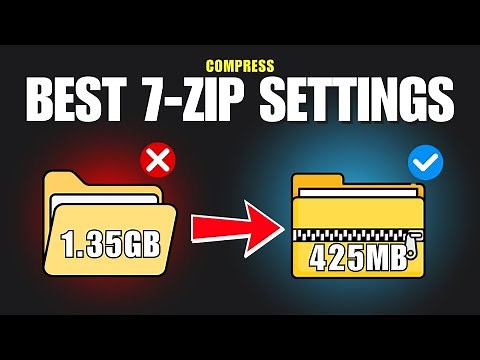 How to Highly Compress a File Using 7-Zip (2025)