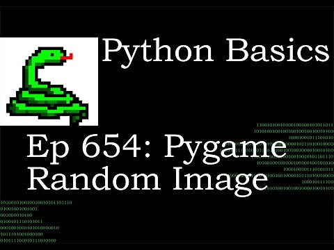 Python Basics Tutorial Pygame Random Choice Image
