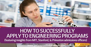 How to Successfully Apply to Engineering Programs
