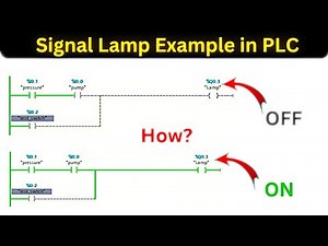 Signal Lamp Example in TIA portal | PLC tutorial