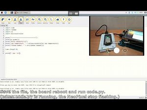 ESP32-S2/CircuitPython, how to run code.py in Mu editor.